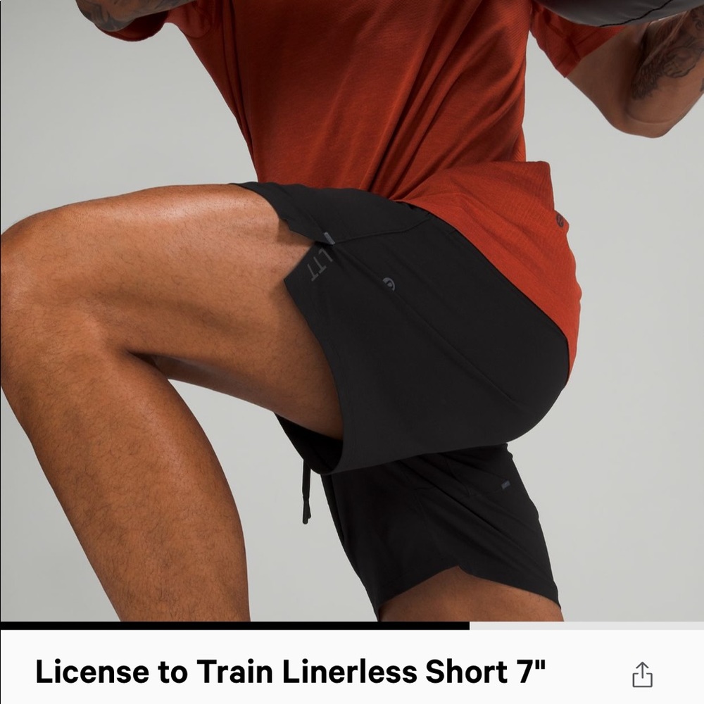 Lululemon License to Train Short (m)